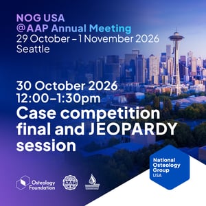 Osteology@AAP Annual meeting in Seattle 2026