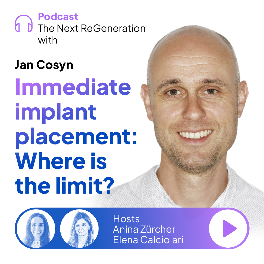 Immediate implant placement: Where is the limit? with Jan Cosyn